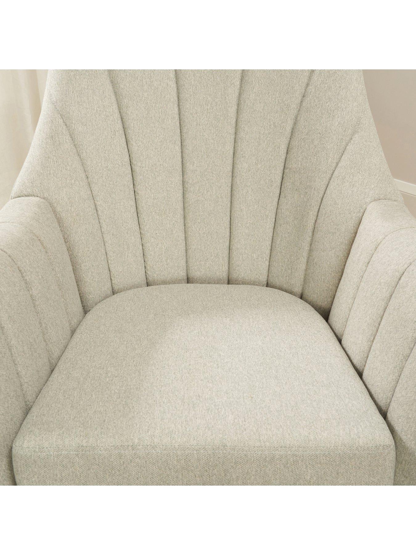 Image 4 of 5 of Tutti Bambini Jonah Rocking Nursing Chair with Footstool- Pebble