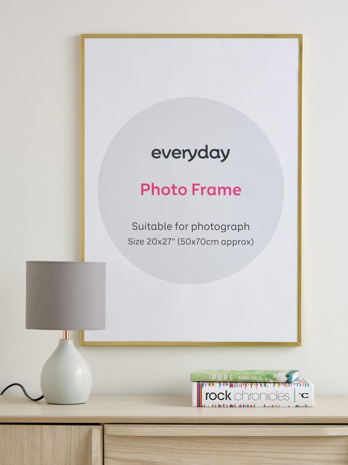 Everyday Set of 3 Photo Frames with Mounts - White