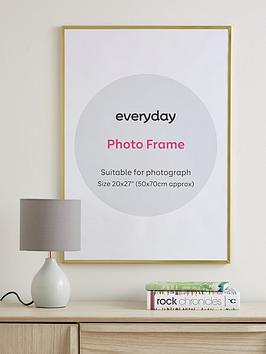Product photograph of Everyday Photo Frame In Gold from very.co.uk