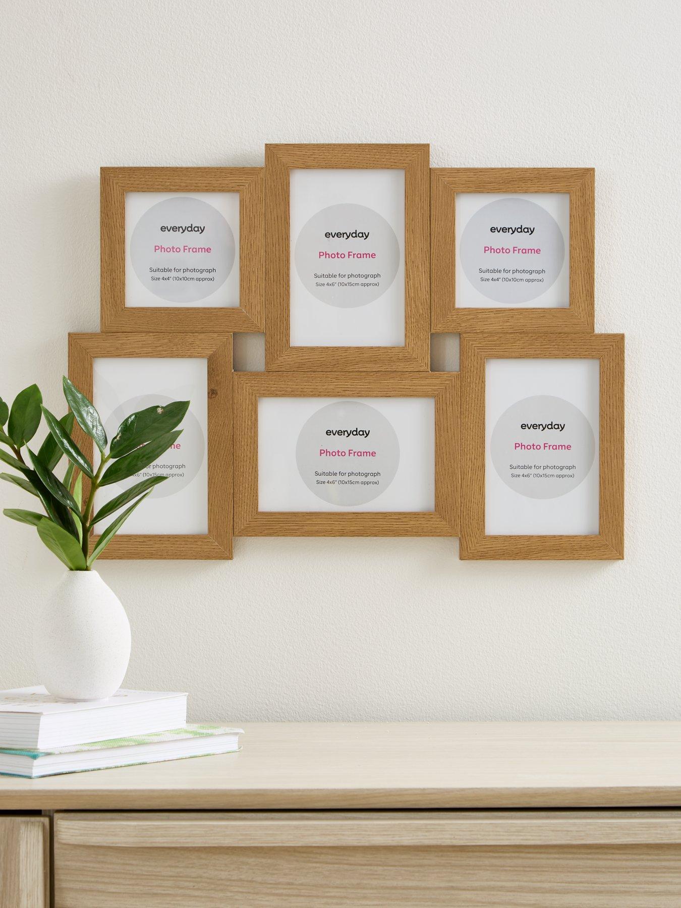 Product photograph of Everyday 6 Photo Cluster Gallery Frame 44x34cm from very.co.uk