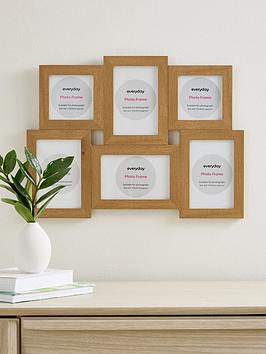 Product photograph of Everyday 6 Photo Cluster Gallery Frame from very.co.uk