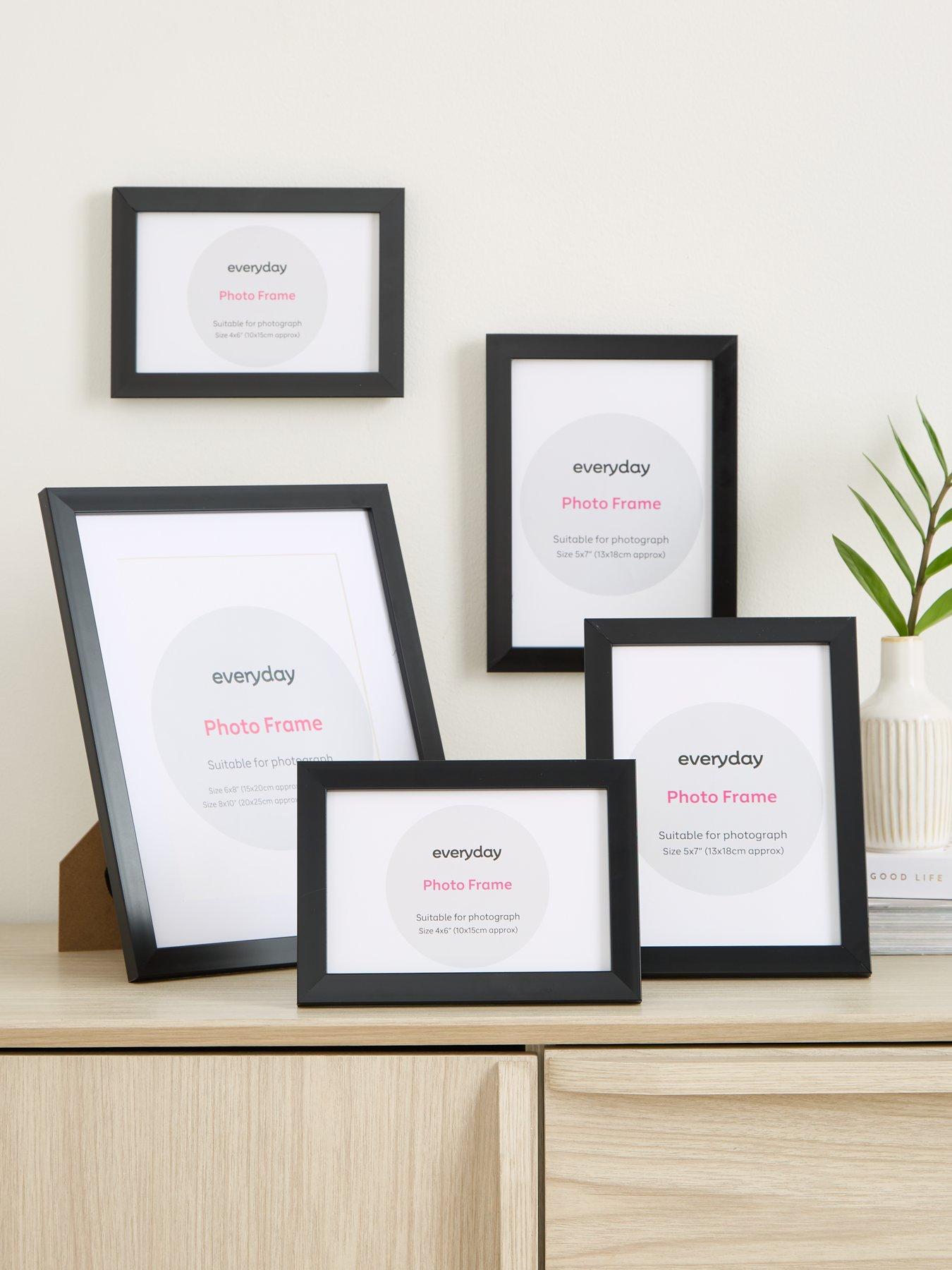 Everyday Set Of 5 Gallery Frames 5 x 7 inch very.co.uk