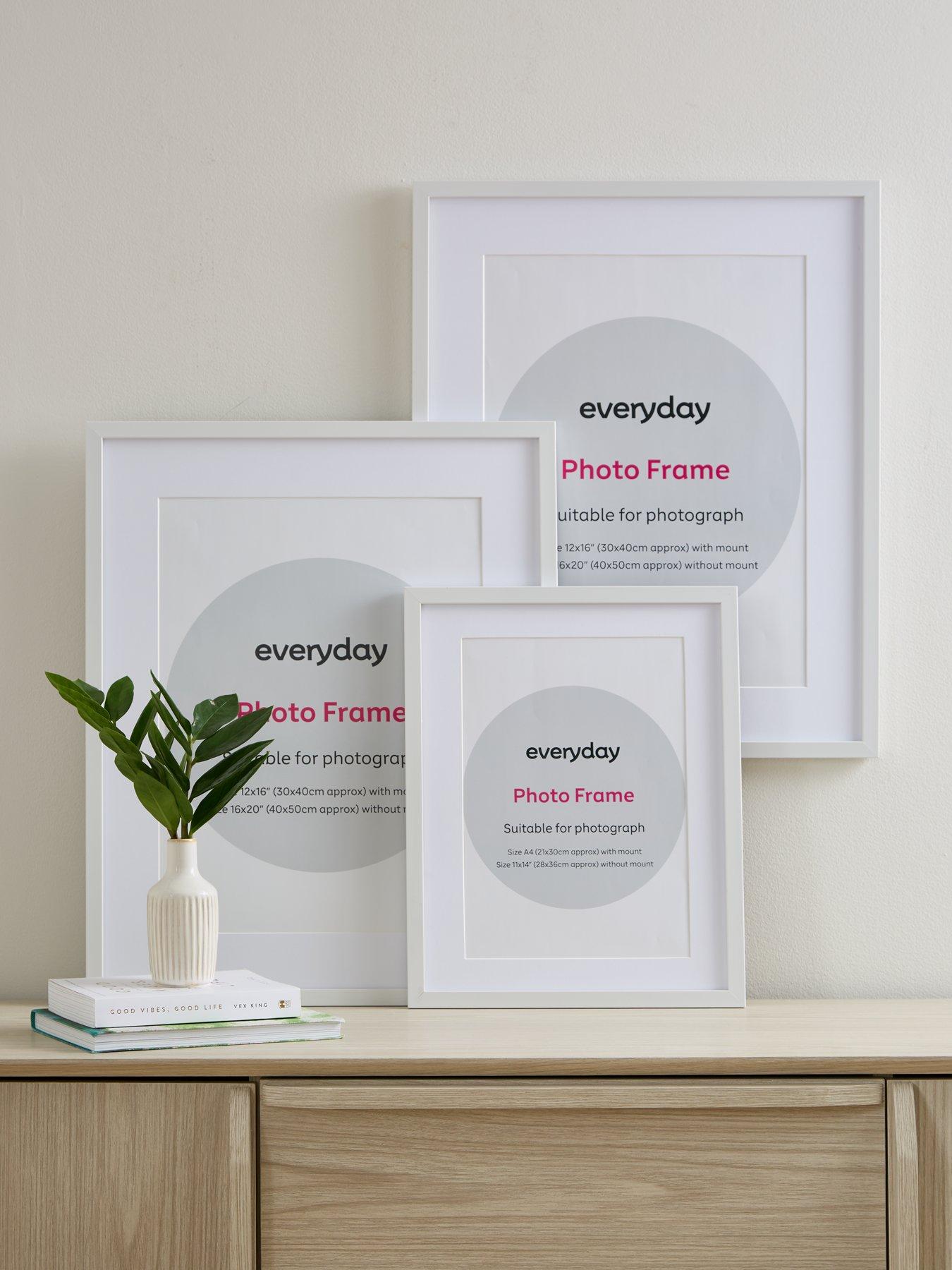 Set of deals white picture frames