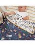  image of tutti-bambini-cotcot-bed-coverlet-our-planet