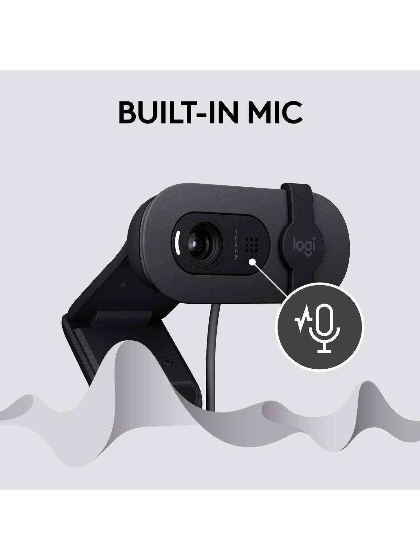 Image 5 of 7 of Logitech Brio 100 Webcam - Graphite