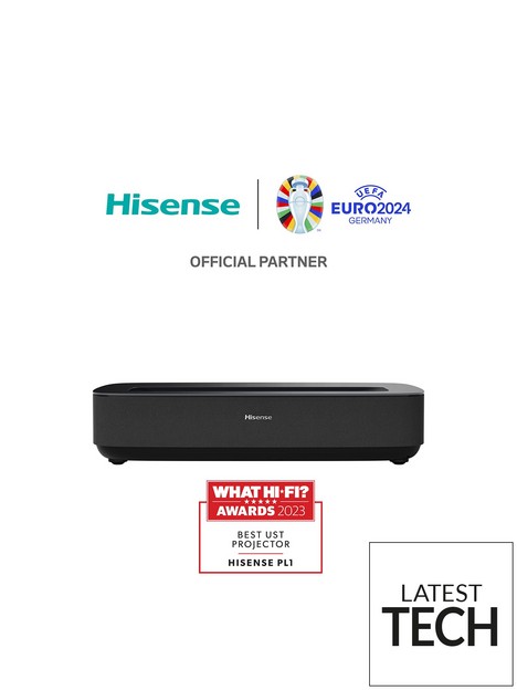 hisense-4k-pl1nbspultra-short-throw-laser-cinema-projector-80--nbsp120nbspinch-supports-dolby-vision-hdr-amp-alexa