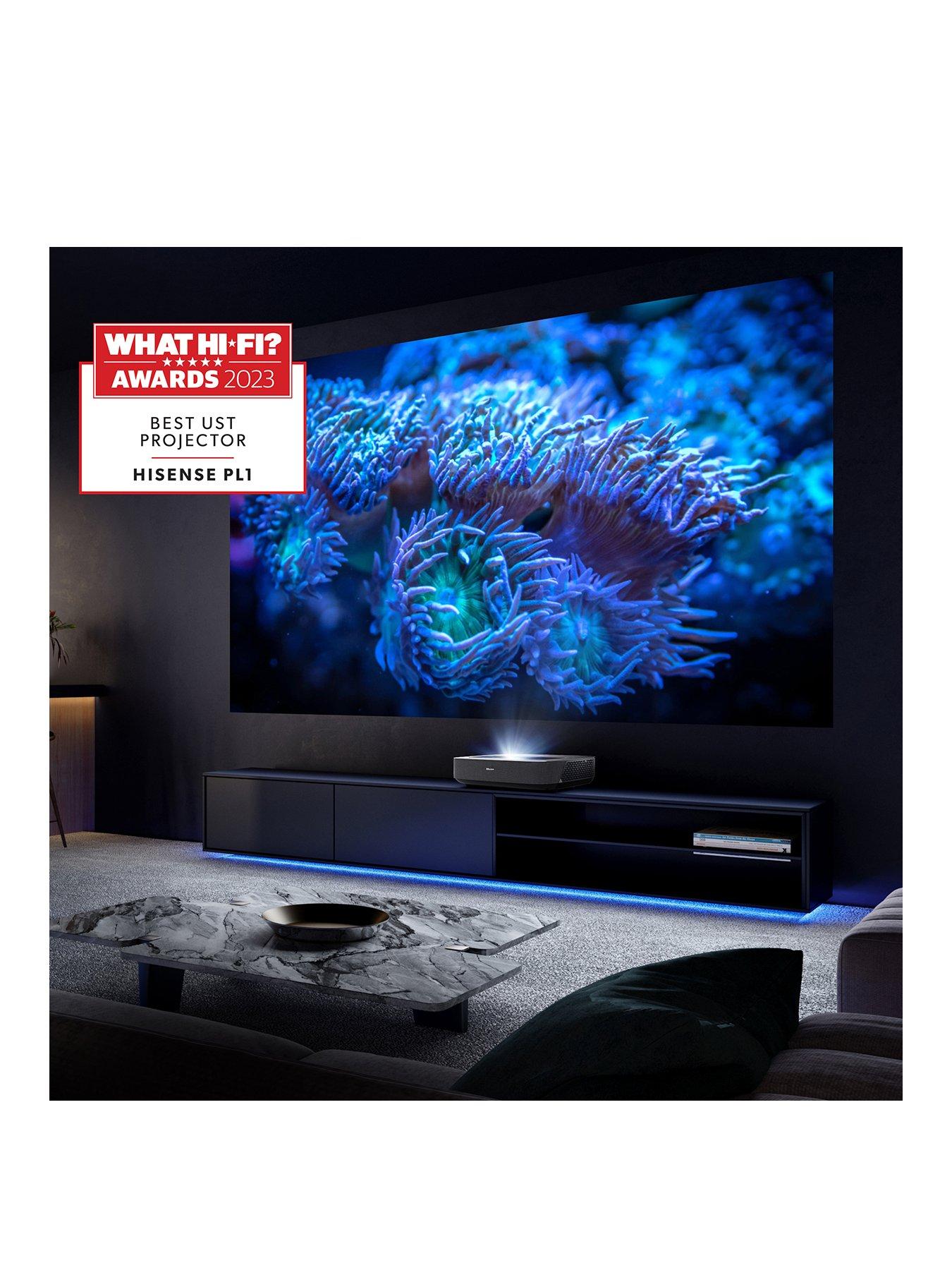 Hisense 4K PL1 Ultra Short Throw Laser Cinema Projector 80 120 inch