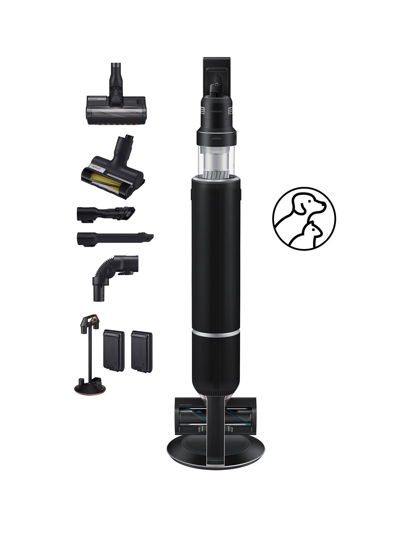Samsung Bespoke Jet AI Max 280W Cordless Vacuum Cleaner with All-in-One Clean Station - Satin Black