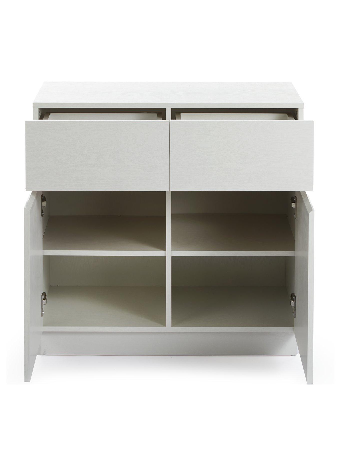 Image 4 of 6 of Very Home Croft Compact Sideboard - White