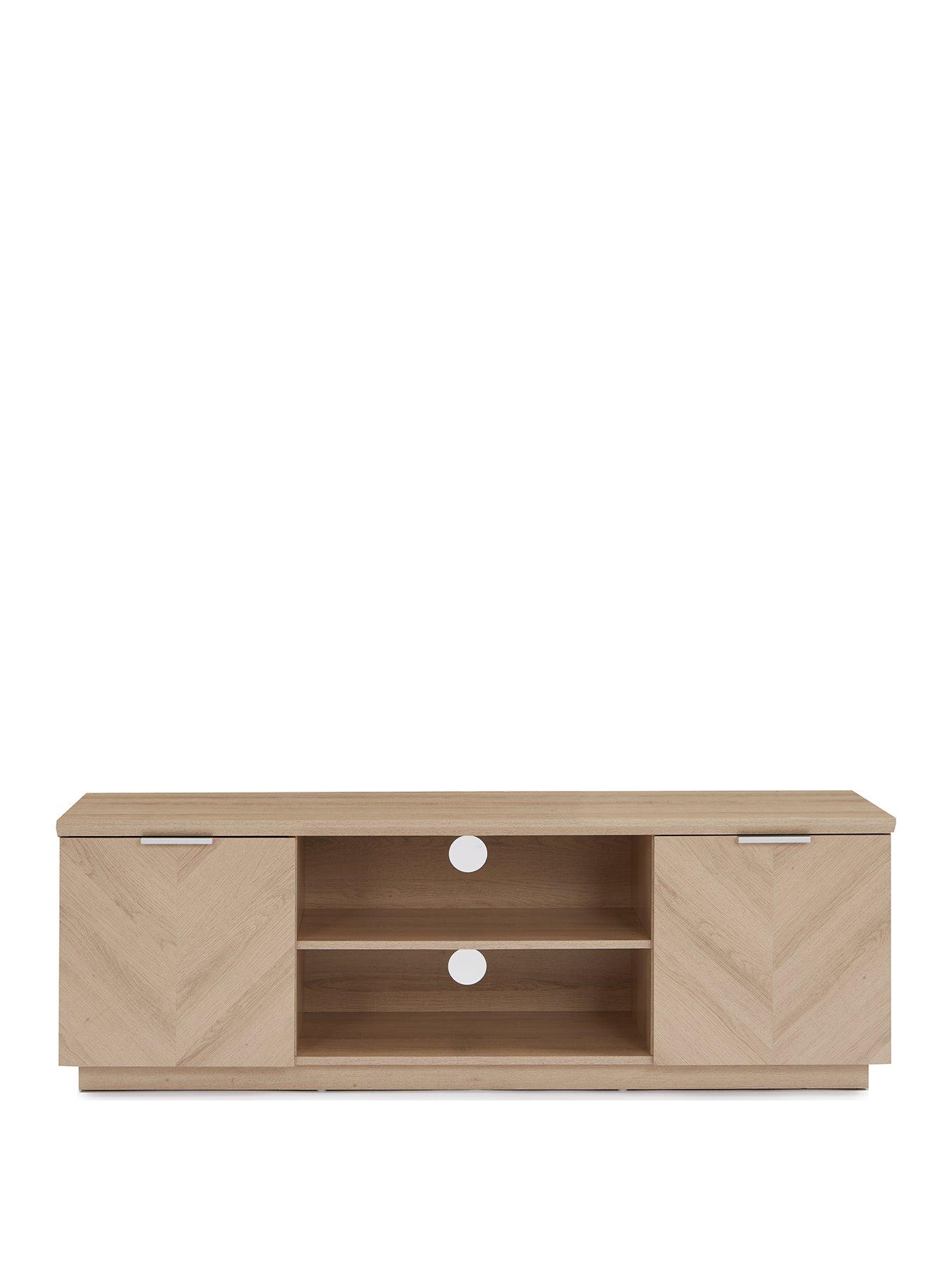 Very Home Kentford 2 Door TV Unit fits up to 55 inch TV Very.co.uk