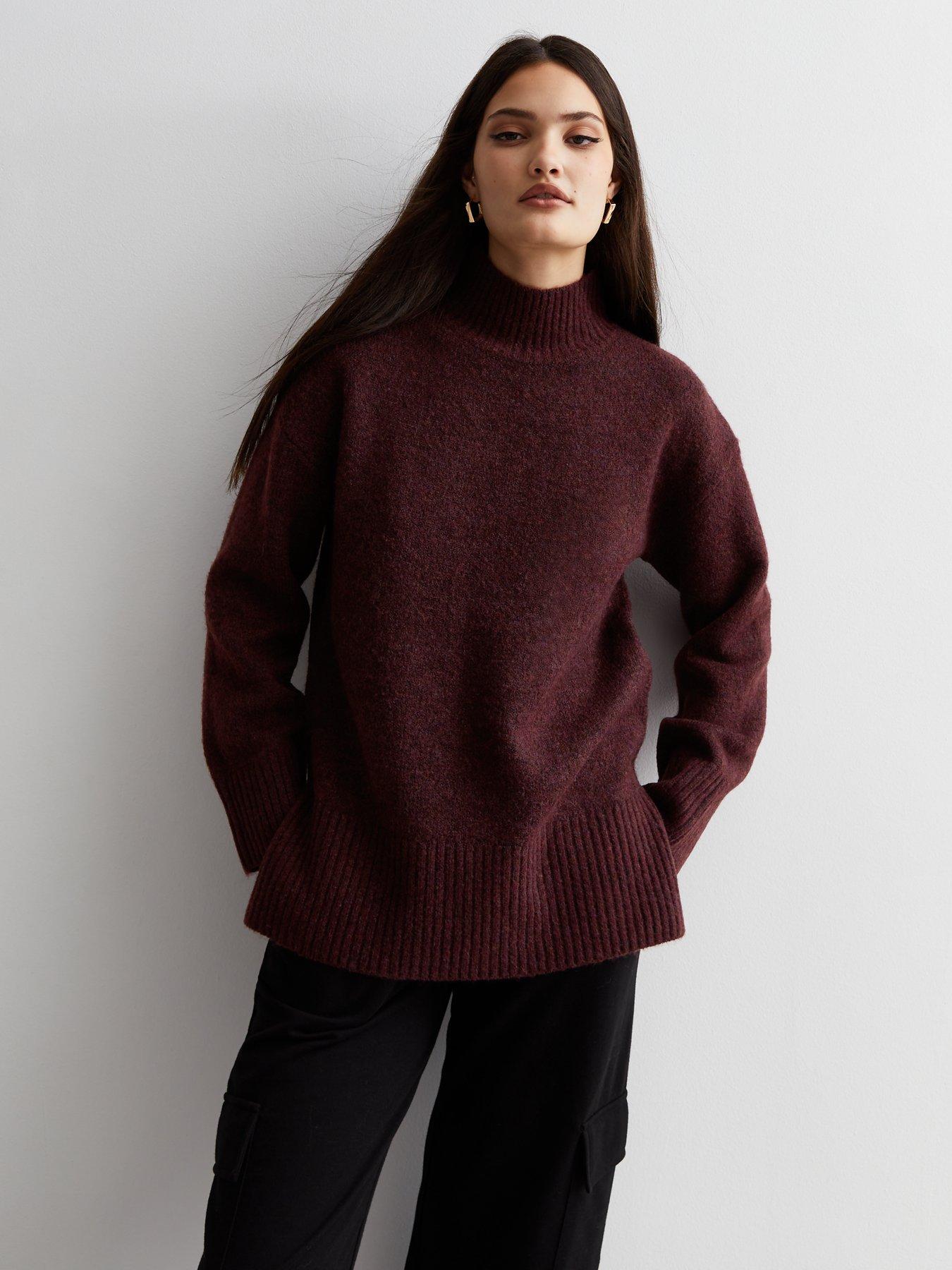 Burgundy 2024 jumper womens