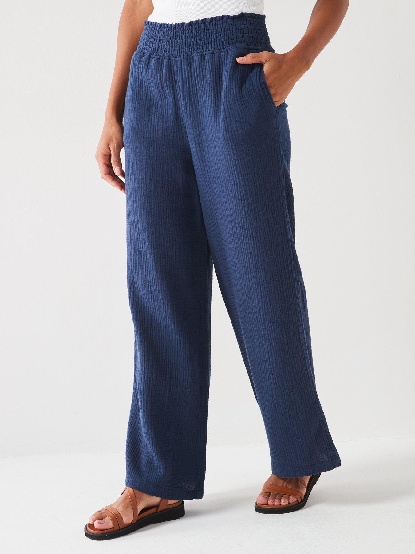 Wide leg trousers size fashion 22