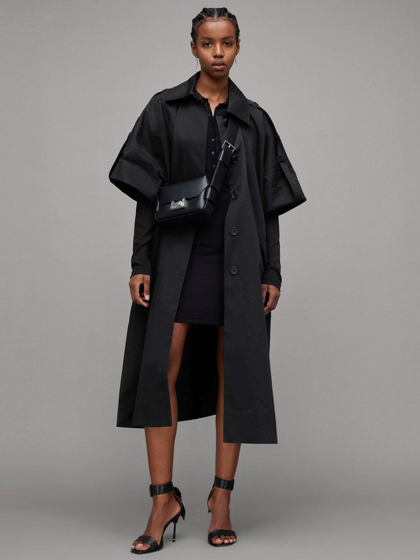 Allsaints on sale trench coat