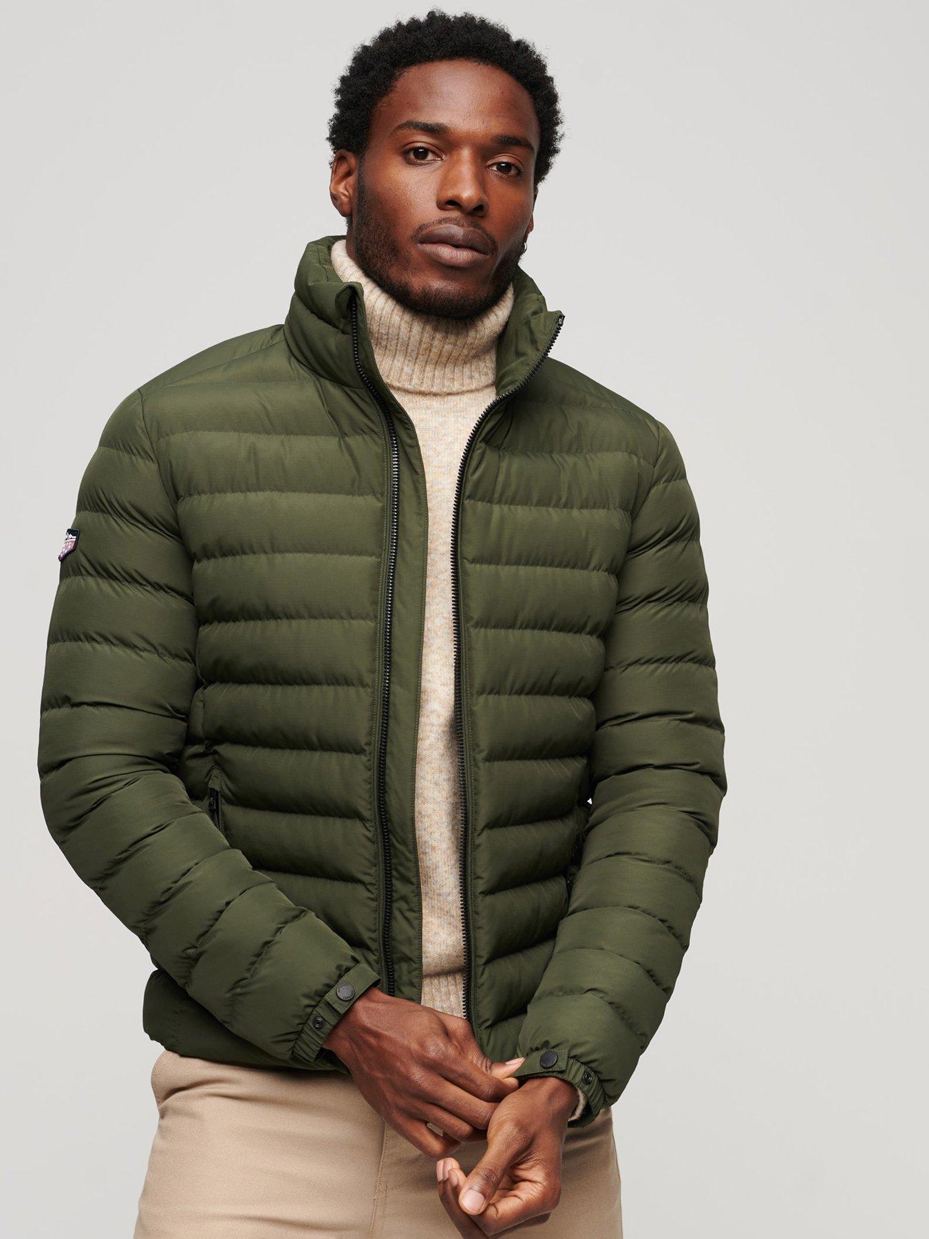 Superdry hot sale green jacket