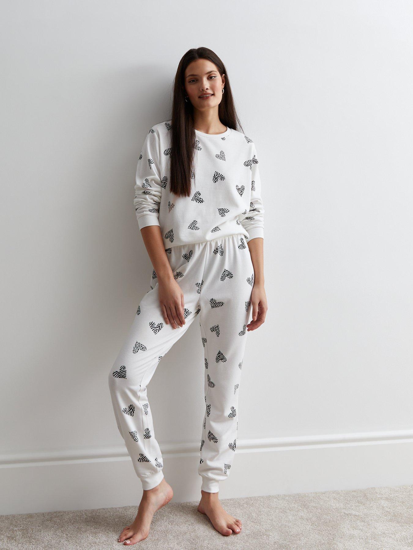 New look heart discount pyjamas