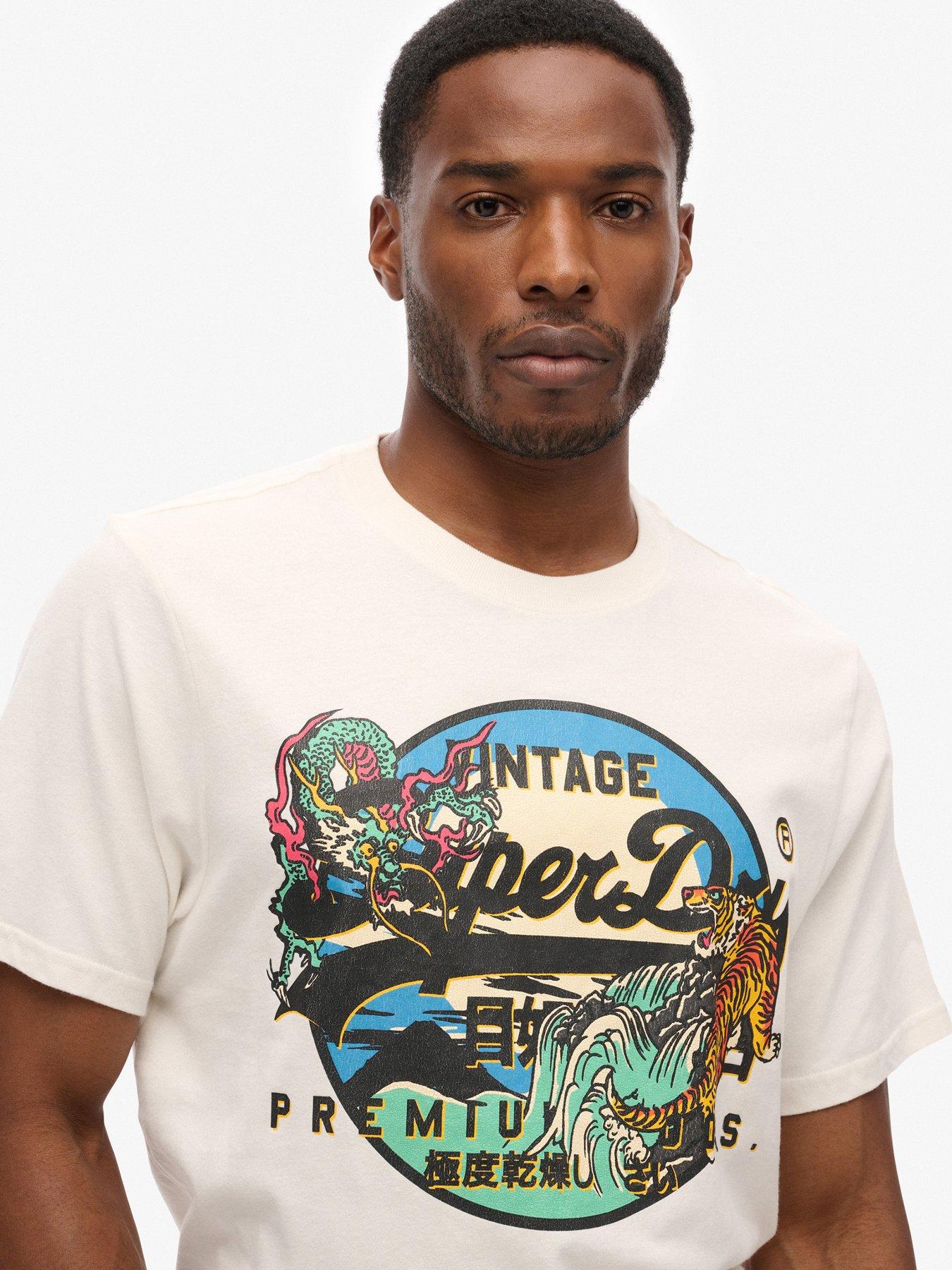 Superdry★ウォッシュ加工風☆ヴィンテージ ロゴ☆Ｔシャツ upload9223368955666426277.jpg?