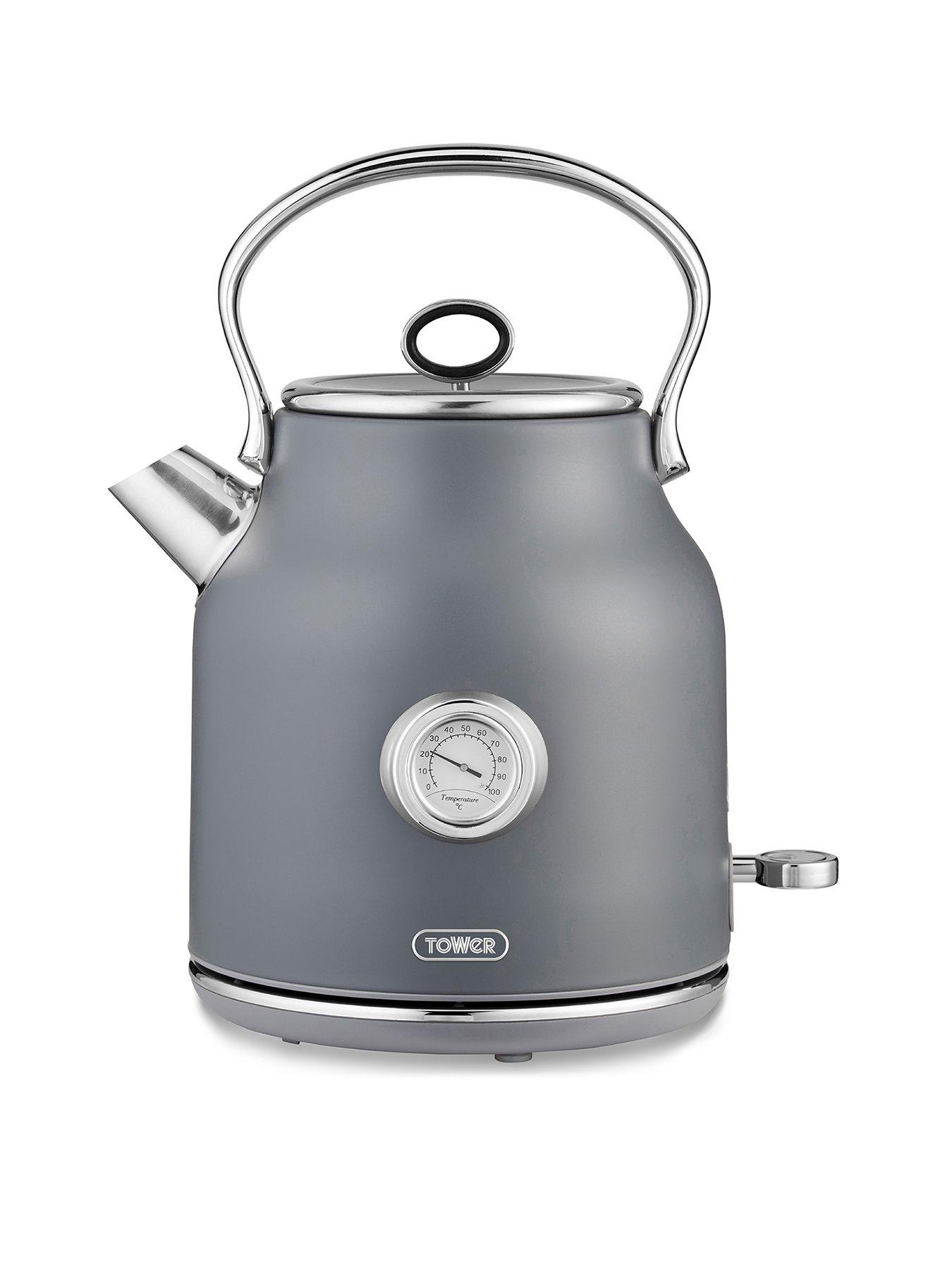 Tower T10063GRY Renaissance 1.7L 3kW Kettle - Grey