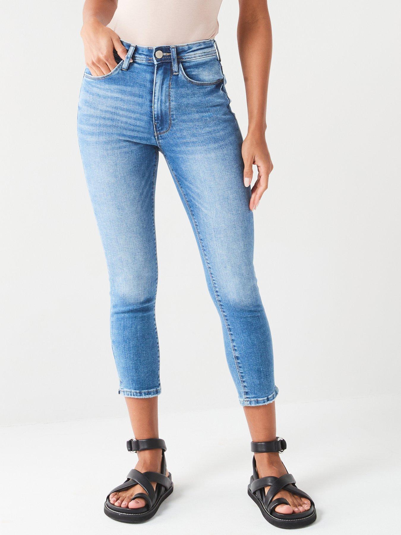 Everyday Skinny Denim Capri Jeans Very