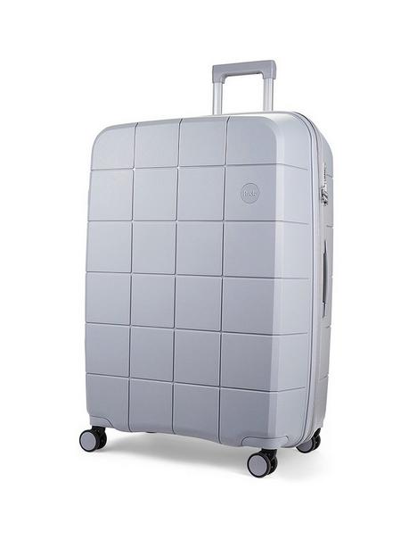 rock-luggage-pixel-8-wheel-hardshell-large-suitcase-with-tsa-lock--grey