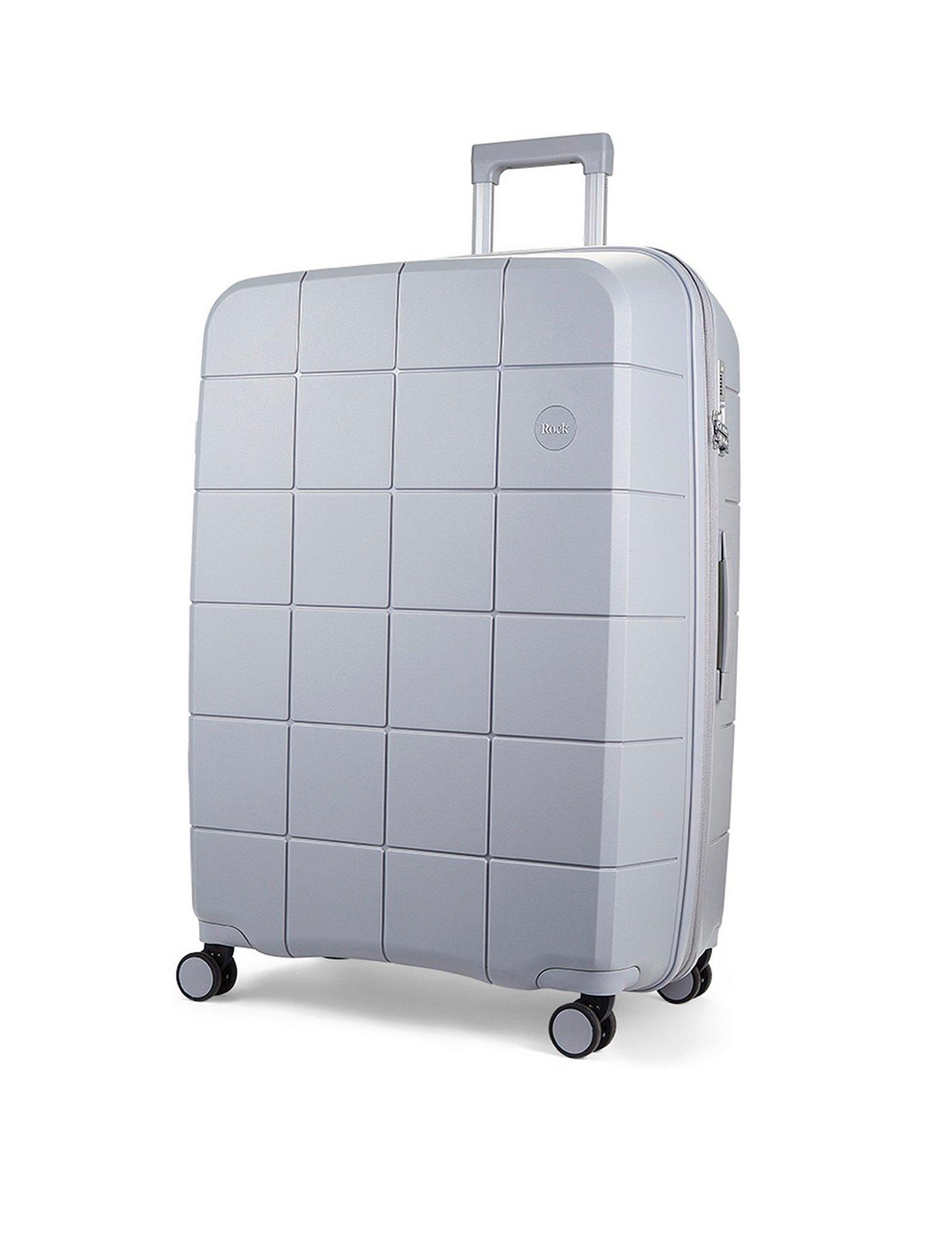 Pixel 8 wheel Hardshell Large Suitcase with TSA lock Grey