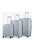  image of rock-luggage-pixel-8-wheel-hardshell-3pc-suitcase-with-tsa-lock--grey