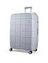  image of rock-luggage-pixel-8-wheel-hardshell-3pc-suitcase-with-tsa-lock--grey