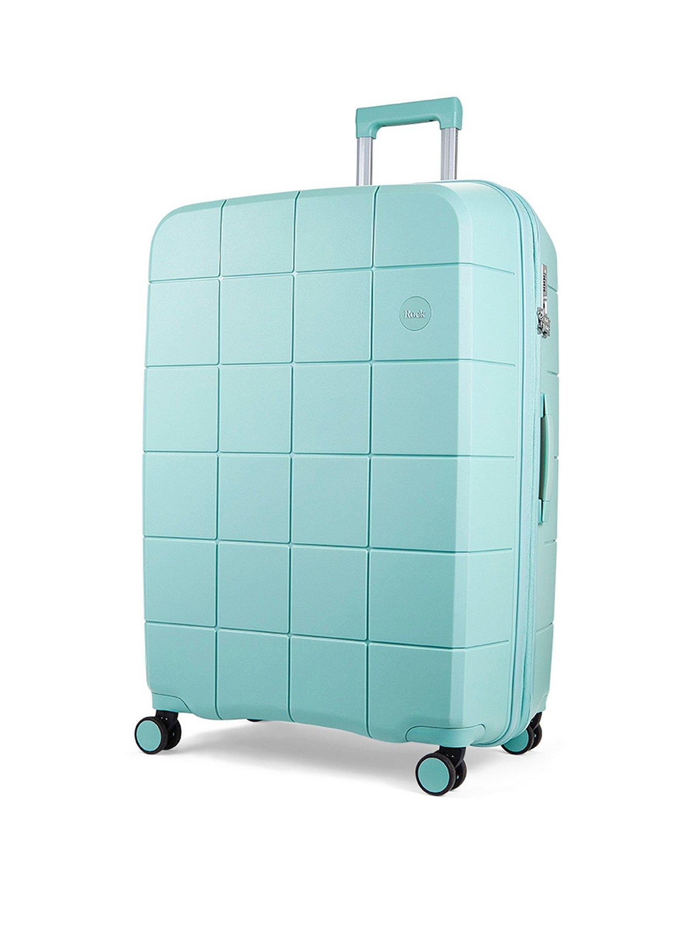 Pixel 8 wheel Hardshell Large Suitcase with TSA Lock Pastel Green