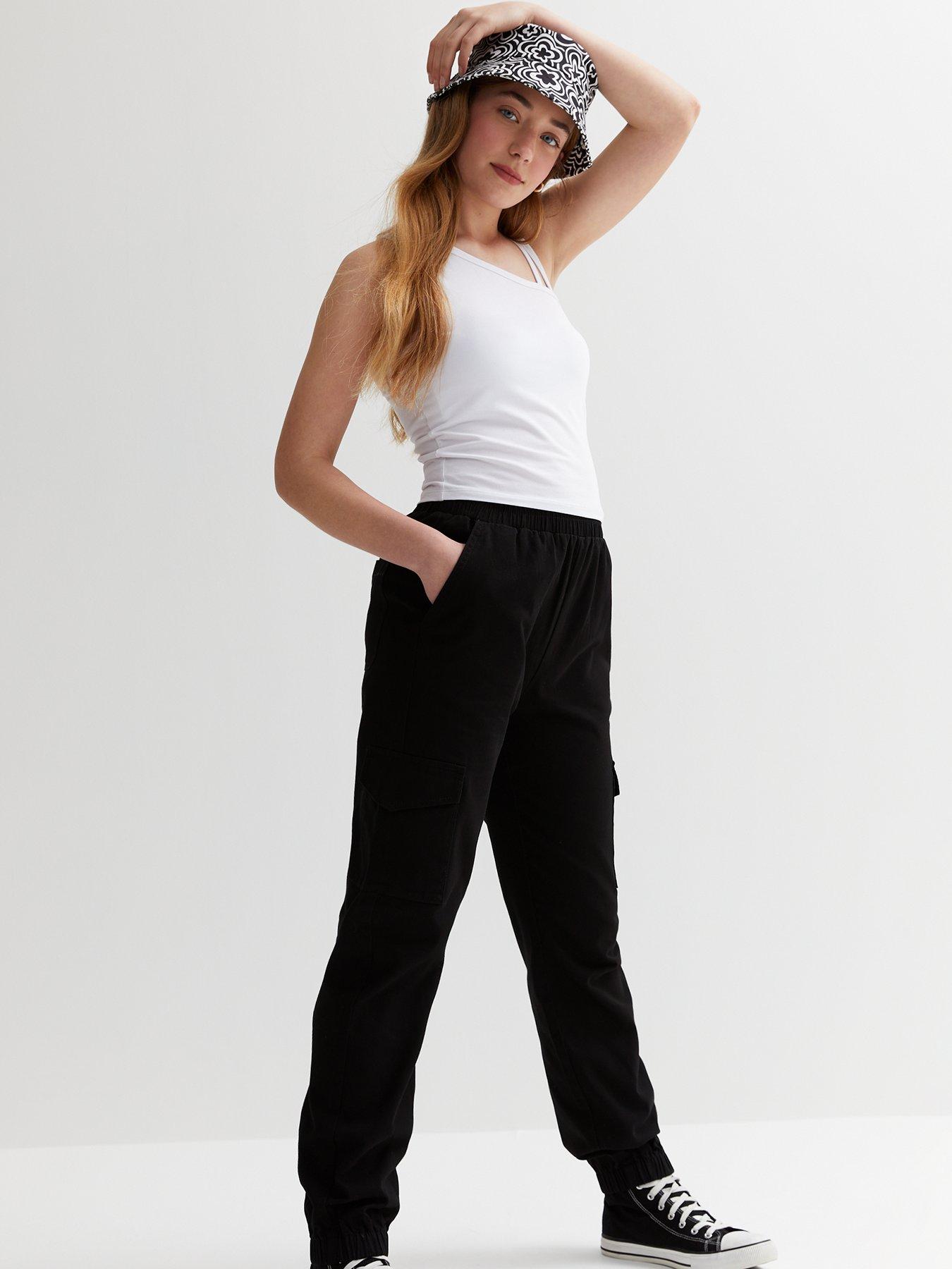 New look girls on sale trousers