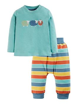 frugi little parsnip outfit - multi