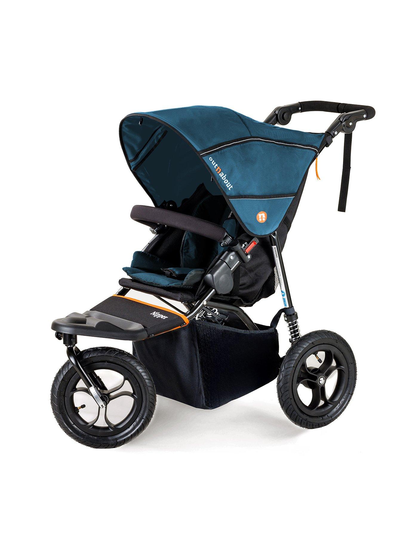 Out n About Nipper Single V5 Pushchair Rocksalt Grey Very