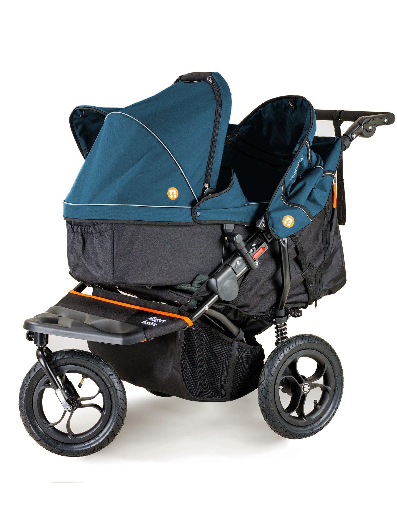 Out n About Nipper Double V5 Pushchair Highland Blue Very