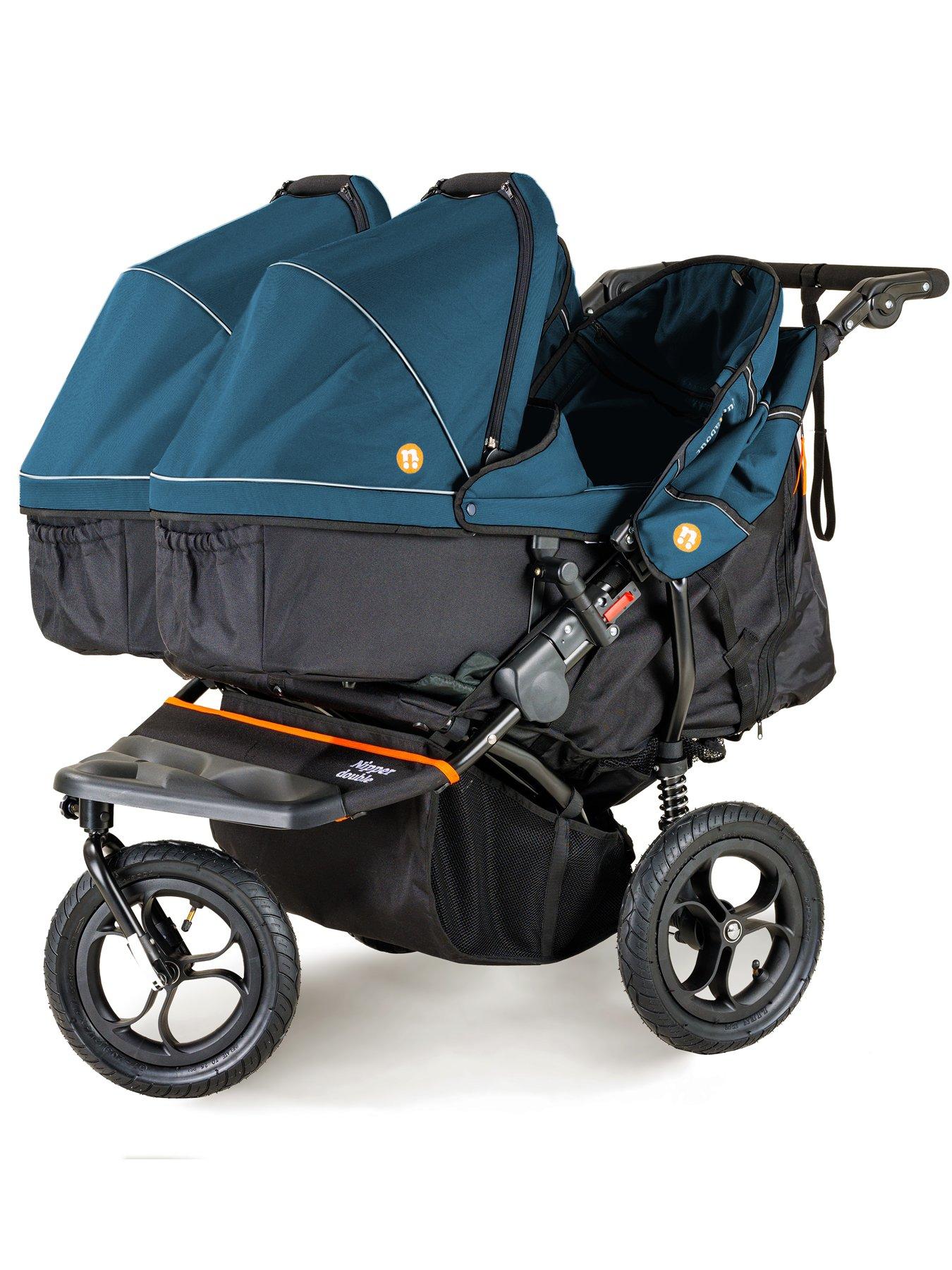 Out n About Nipper Double V5 Pushchair Highland Blue Very