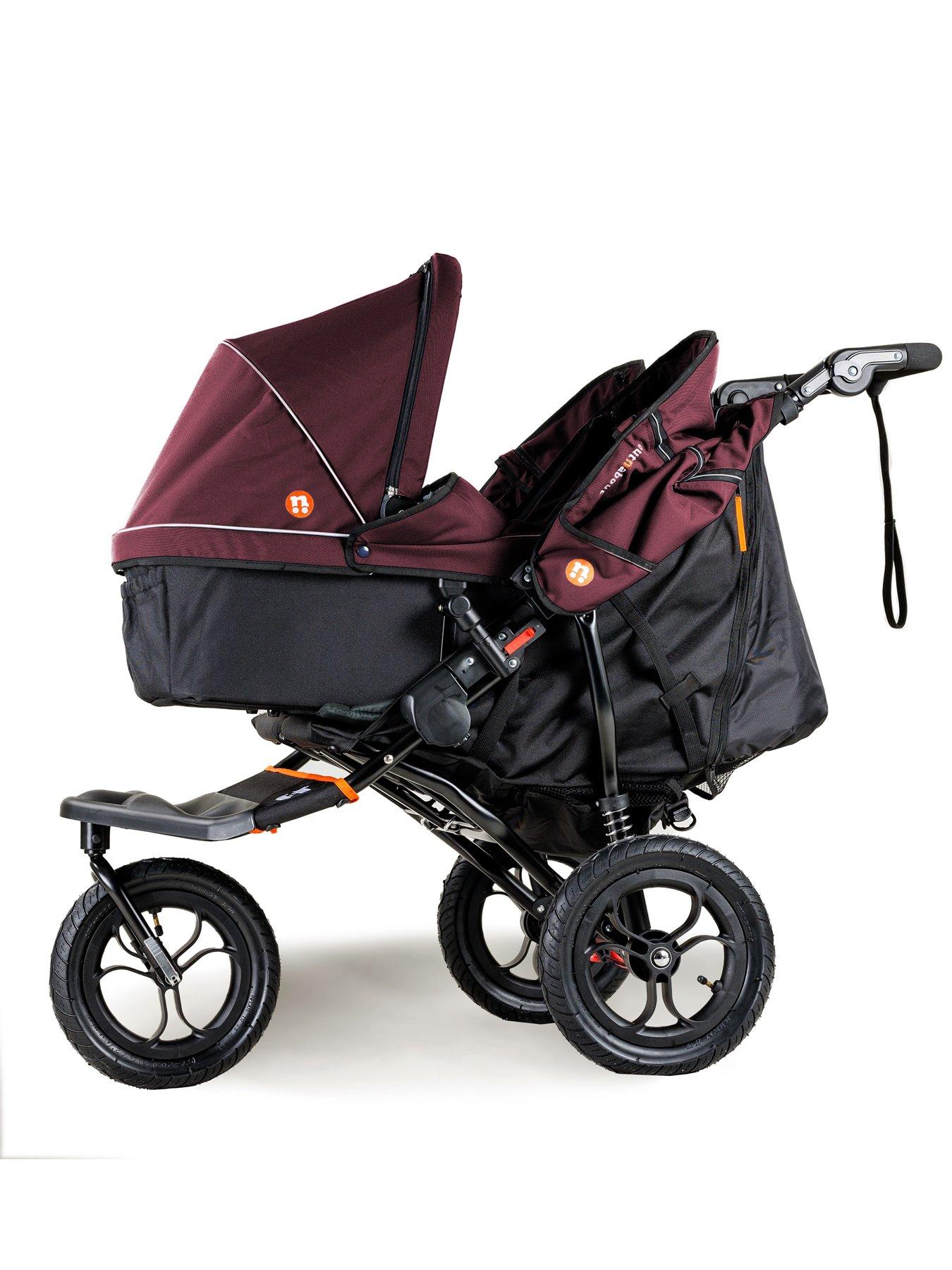 Out n About Nipper Double V5 Pushchair Bramble Berry Red Very