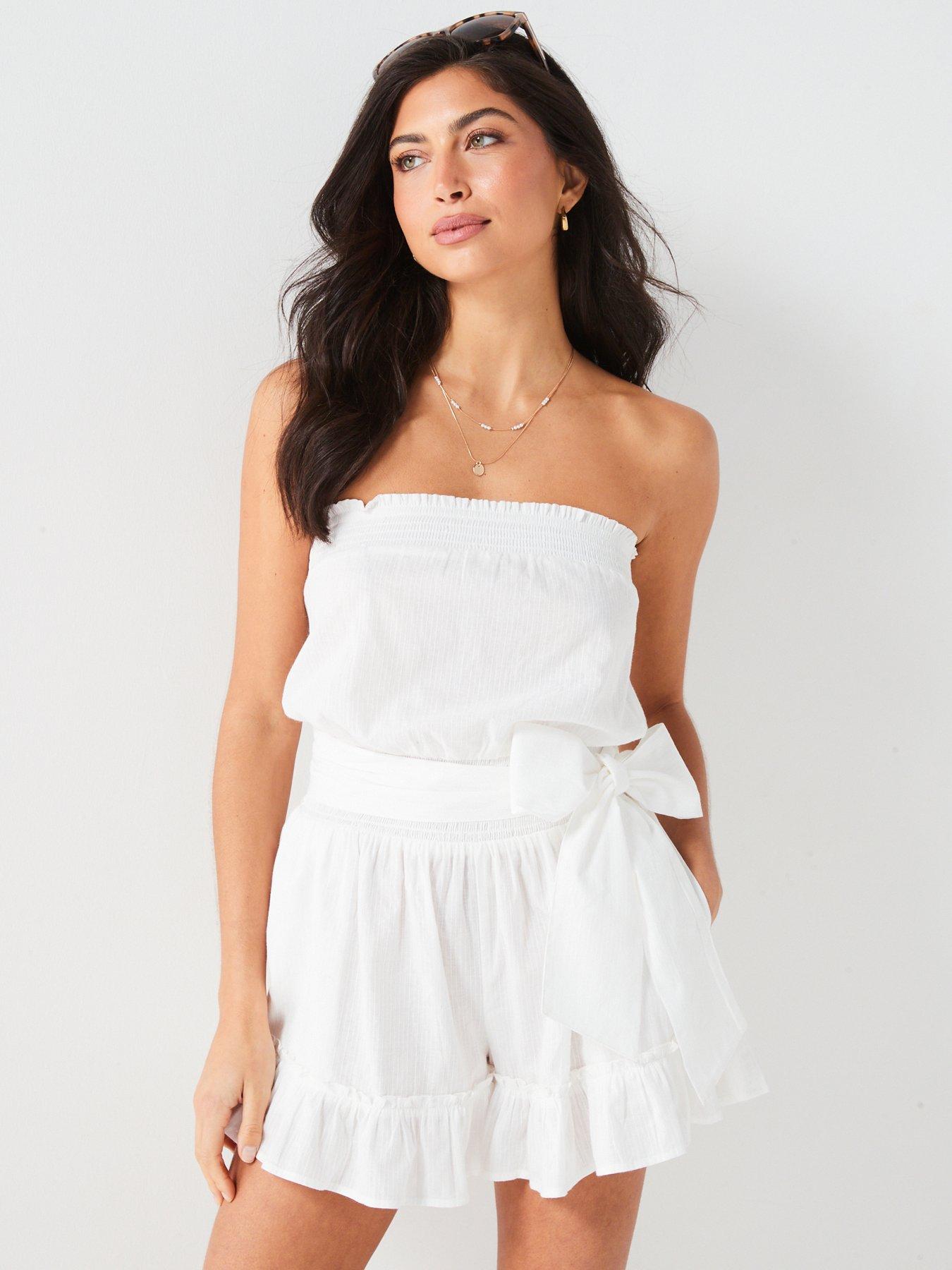 everyday-bandeau-tie-waist-beachnbspplaysuit-white