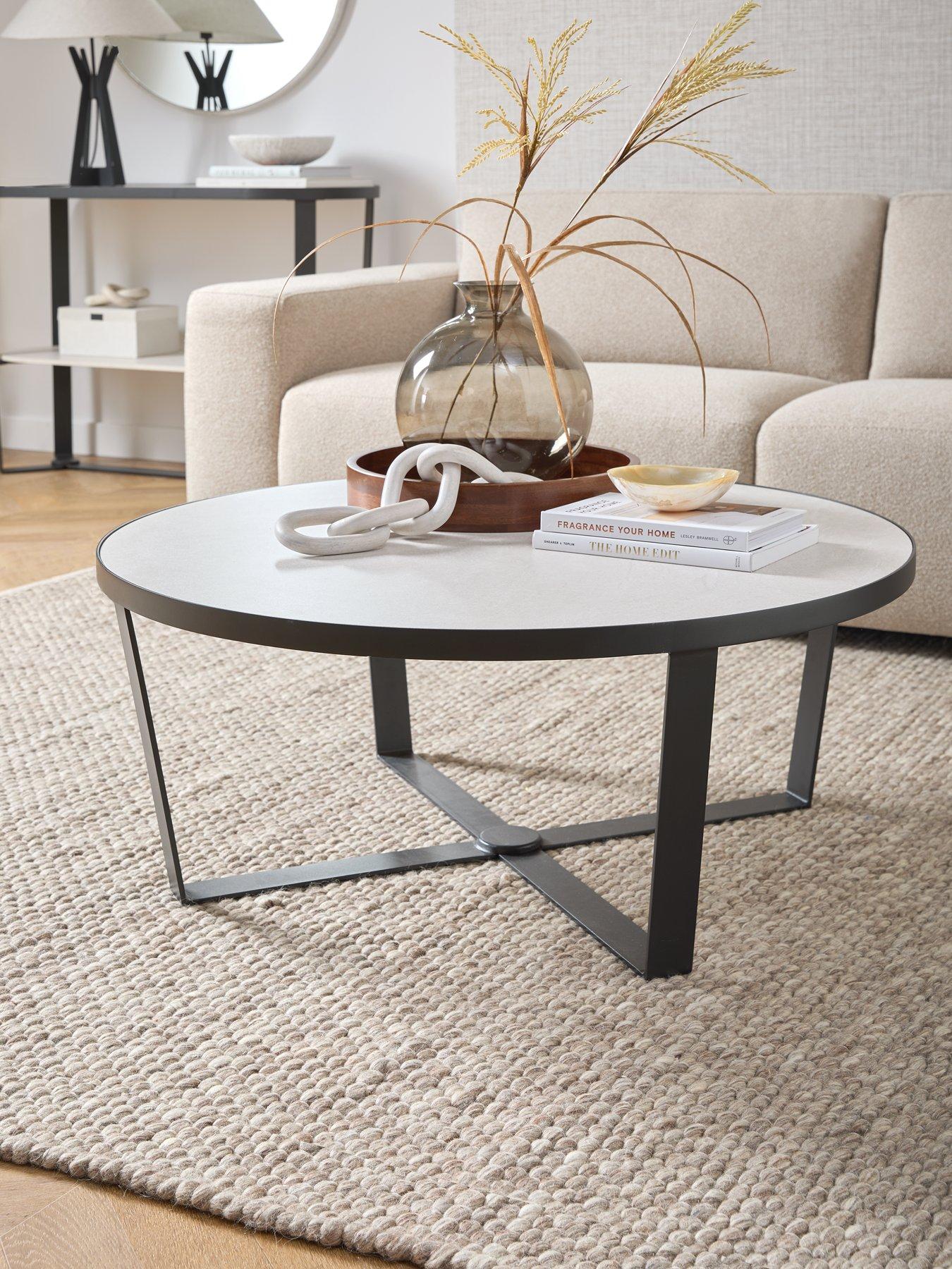 undefined Cortes Ceramic Top Coffee Table