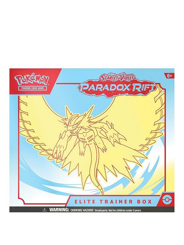 Image 1 of 6 of Pokemon TCG: Scarlet &amp; Violet 4 Paradox Rift Elite Trainer Box
