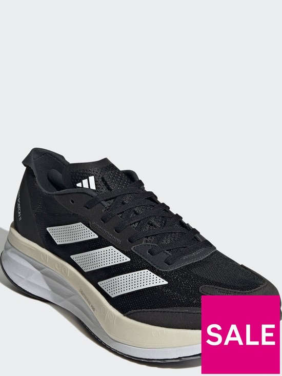 stillFront image of adidas-adizeronbspboston-11-running-trainers-blackwhite