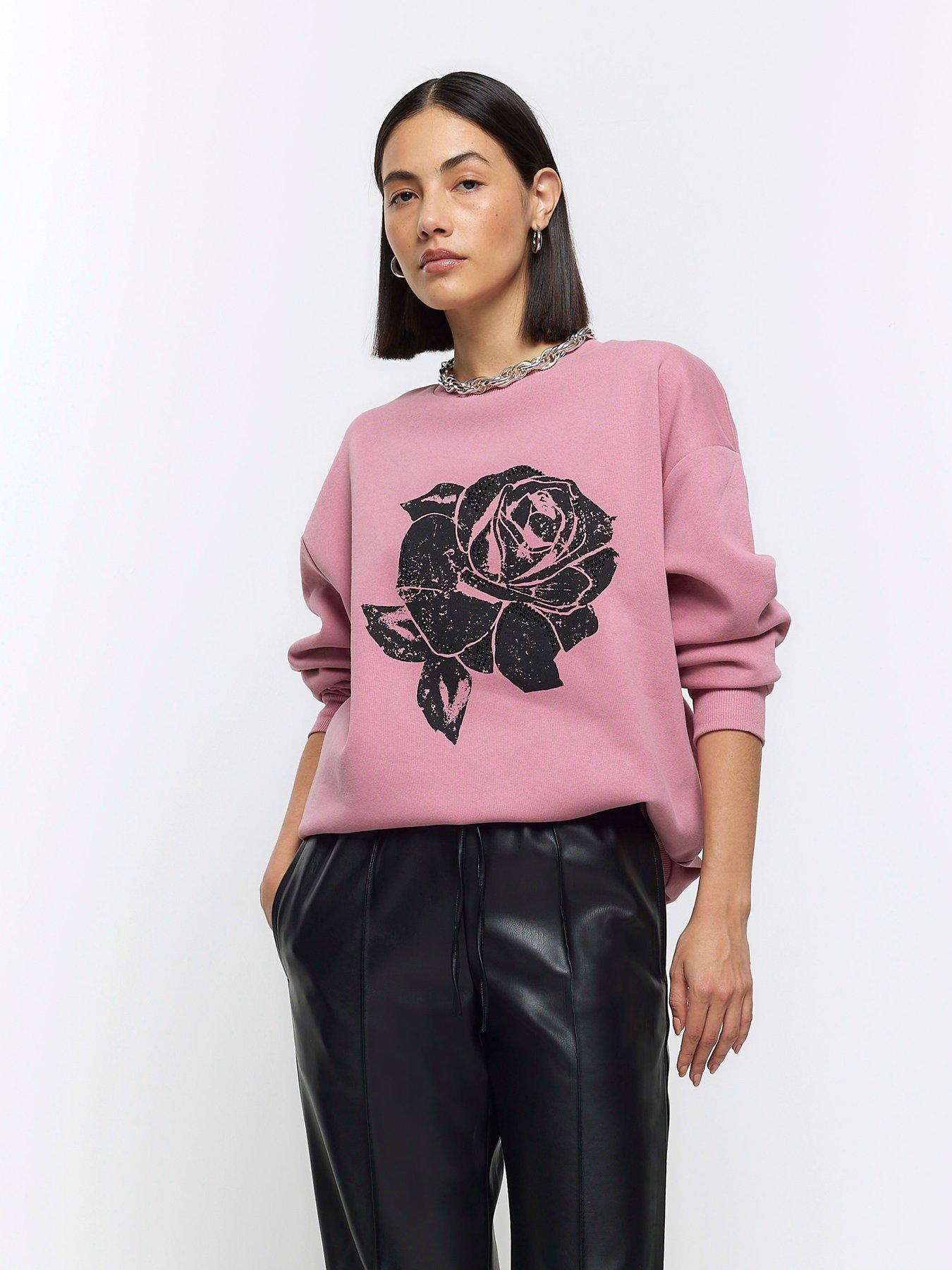 Rose 2025 sweatshirt womens