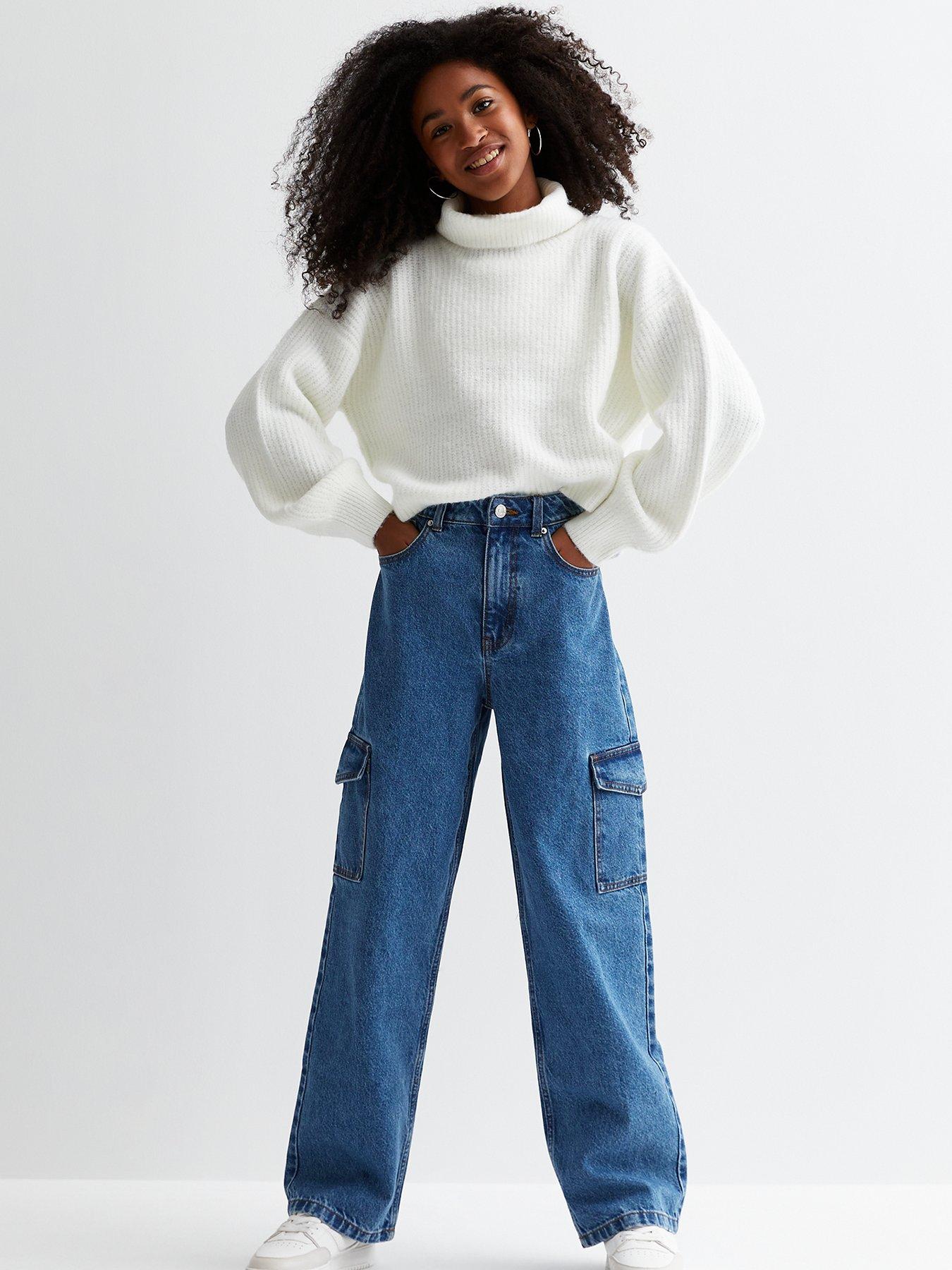 Cargo jeans best sale new look