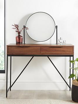 Product photograph of Very Home Lowden Dressing Table With Mirror - Fsc Reg Certified from very.co.uk