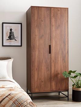 Product photograph of Very Home Lowden 2 Door Wardrobe - Fsc Certified from very.co.uk