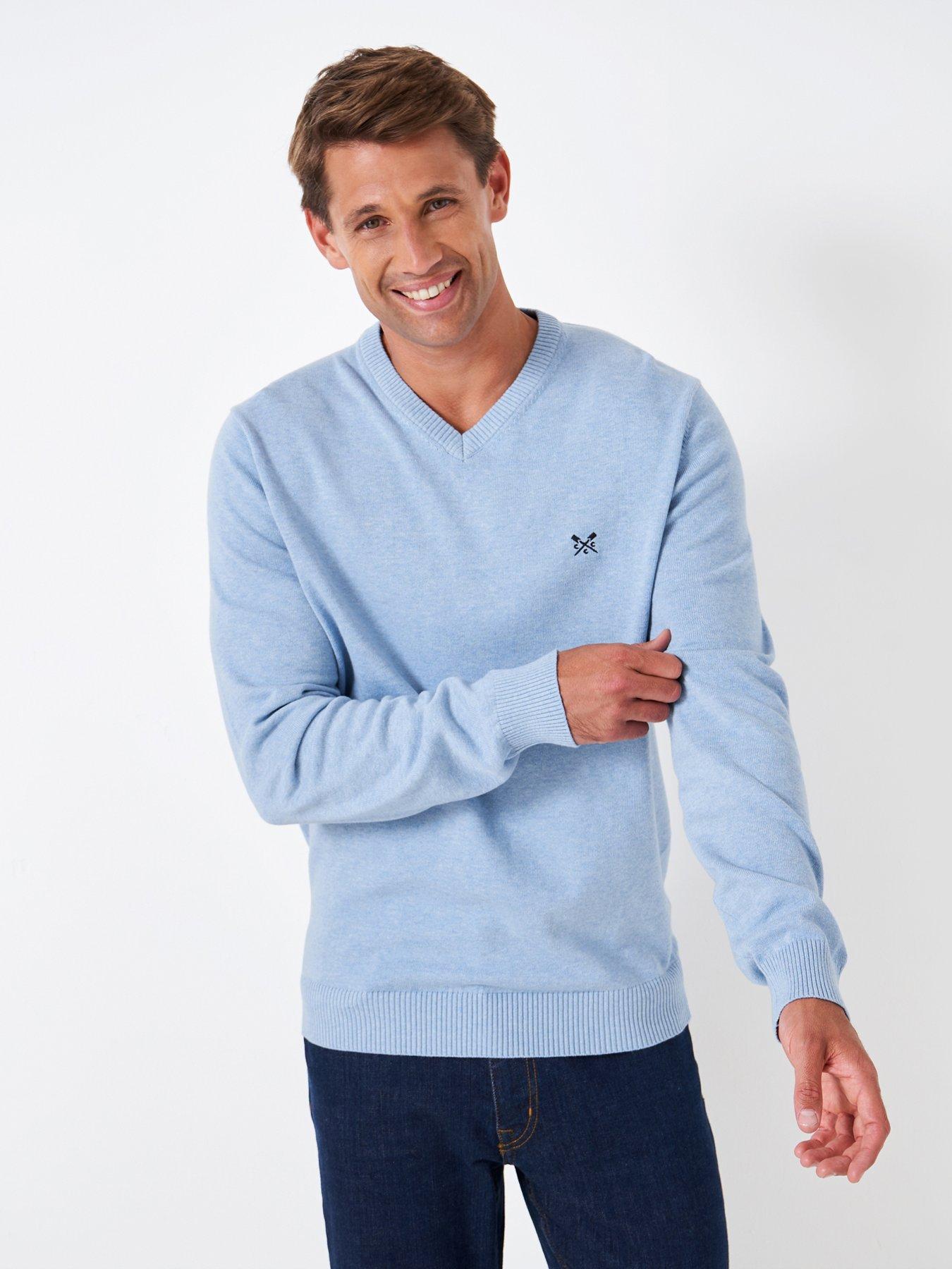 Cotton jumper - sky blue