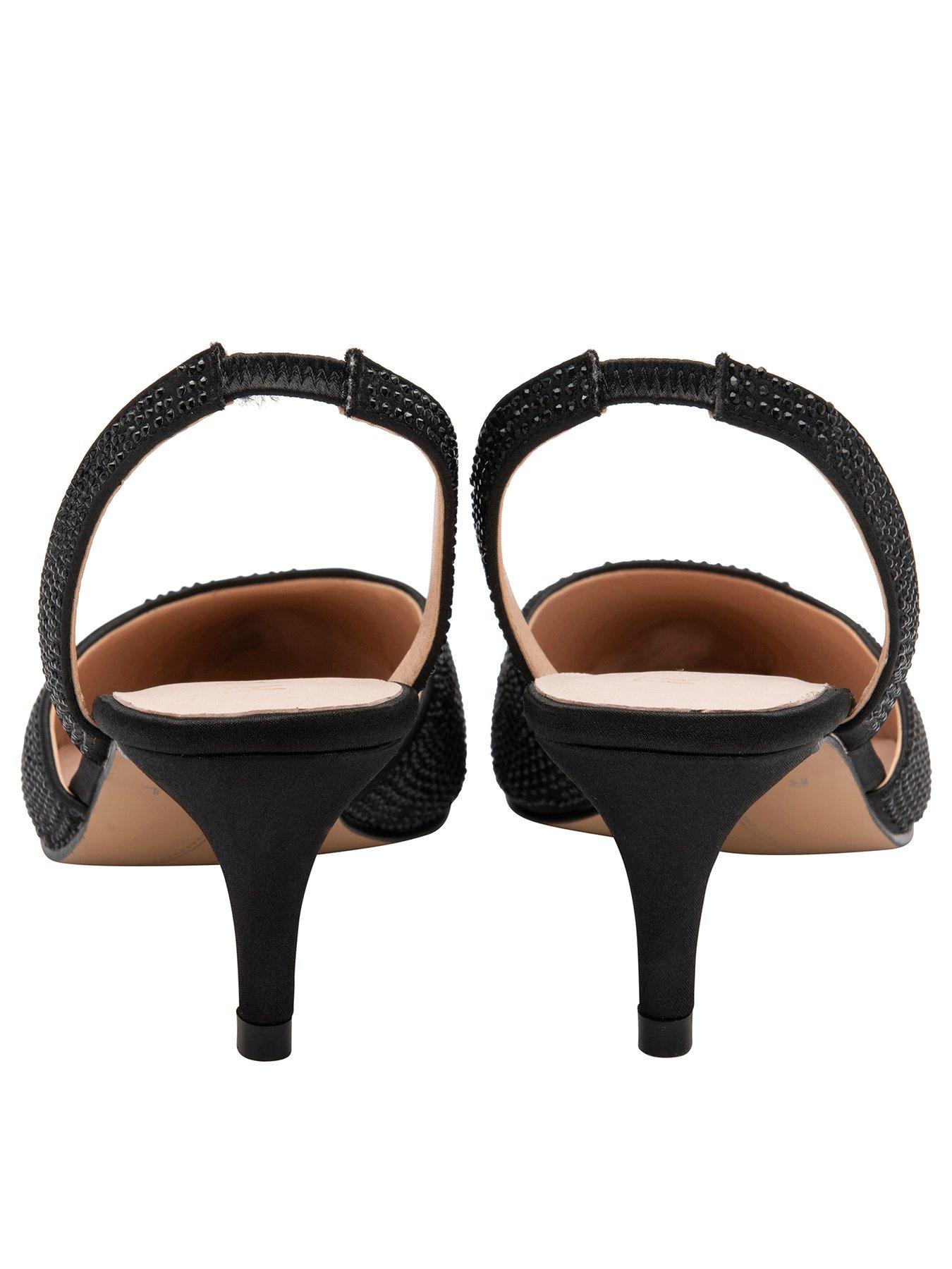 Slingback shoes low best sale heel