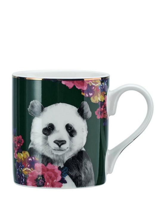 front image of mikasa-nbspwild-at-heart-mug-ndash-panda