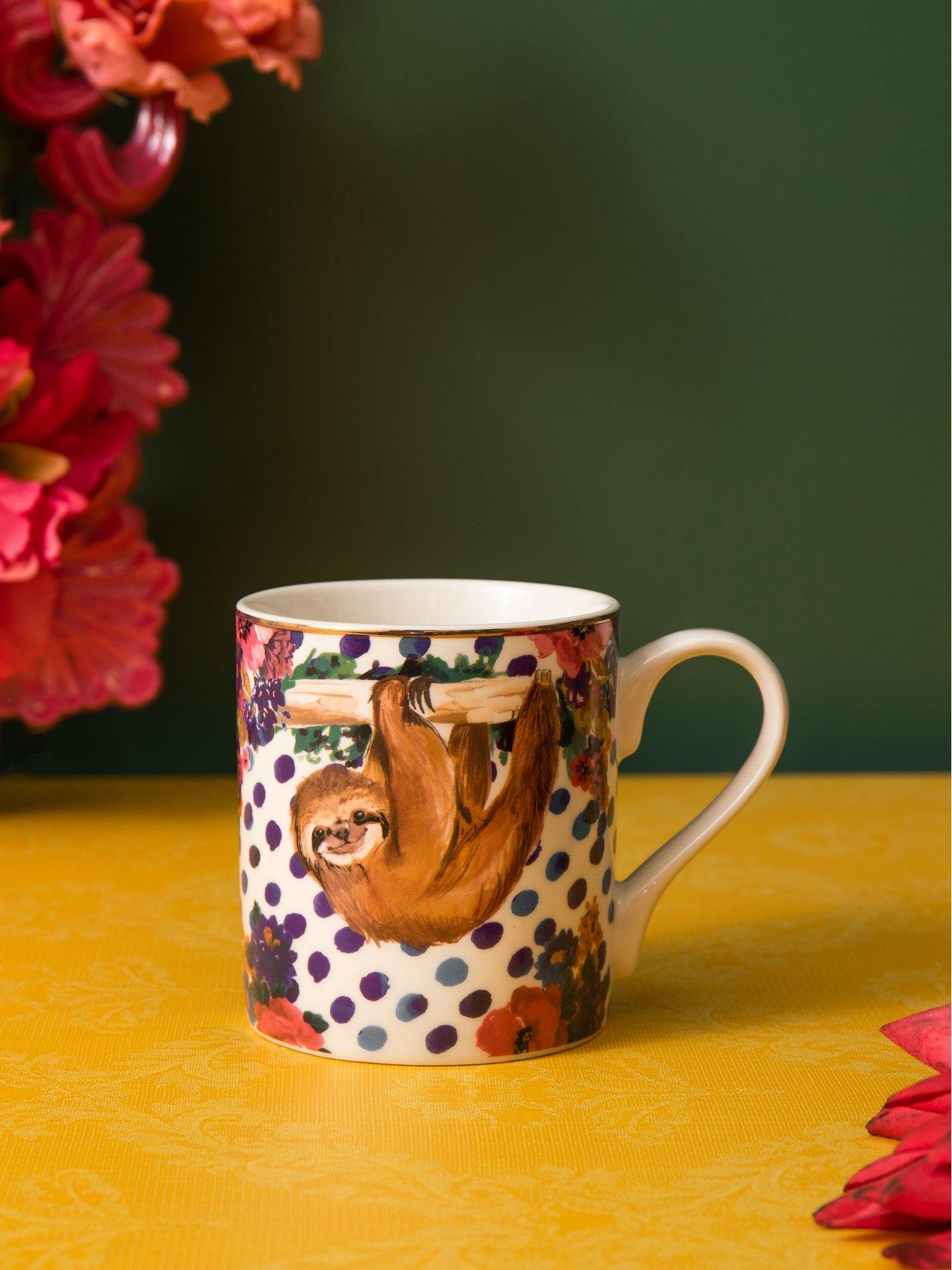 Product photograph of Mikasa Wild At Heart Mug Ndash Sloth from very.co.uk