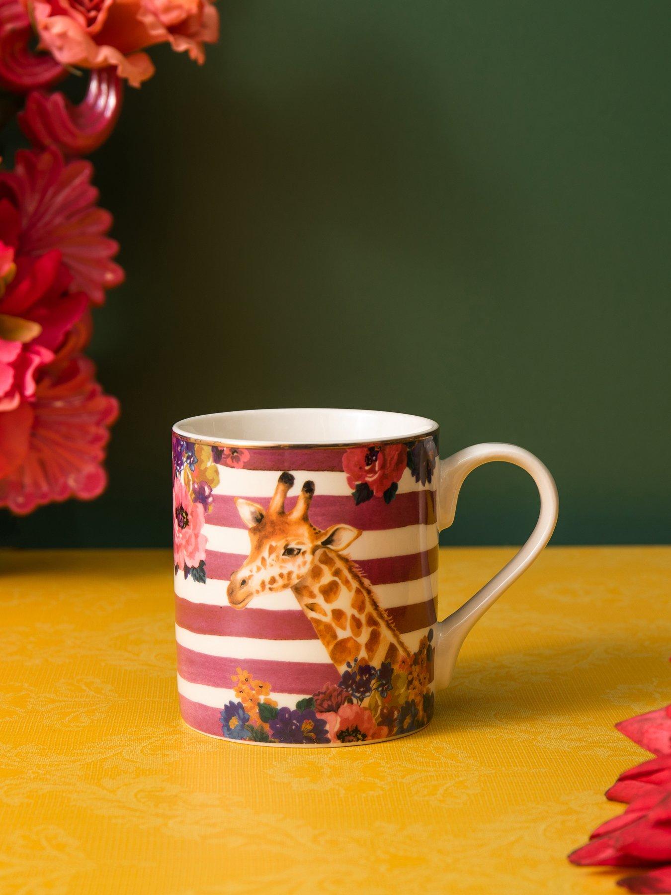 Product photograph of Mikasa Wild At Heart Mug Ndash Giraffe from very.co.uk
