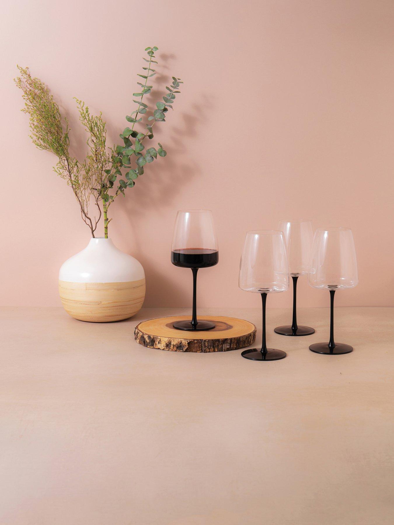 Mikasa Palermo Set of 4 Red Wine Glasses
