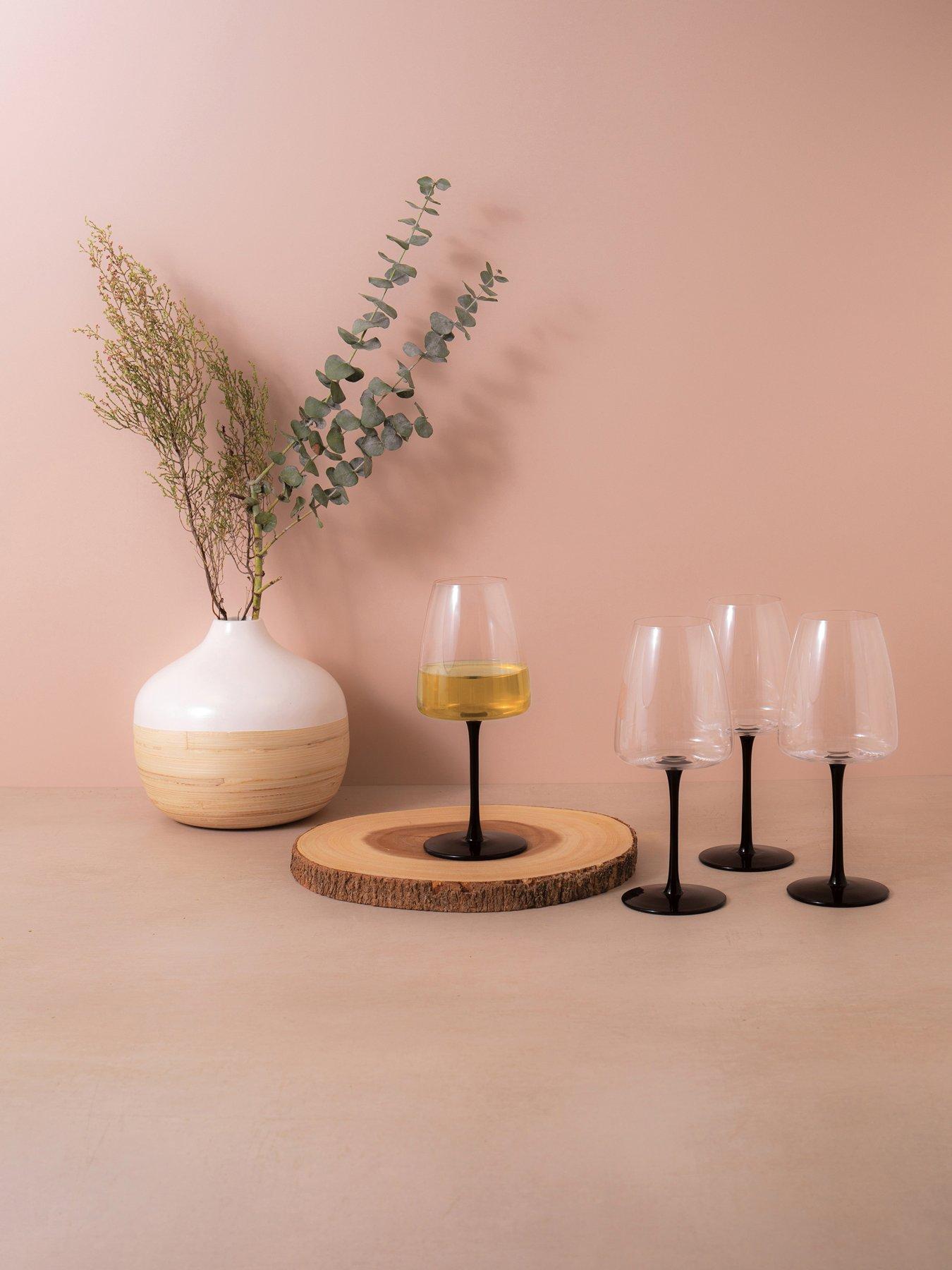Product photograph of Mikasa Palermo Set Of 4 White Wine Glasses from very.co.uk