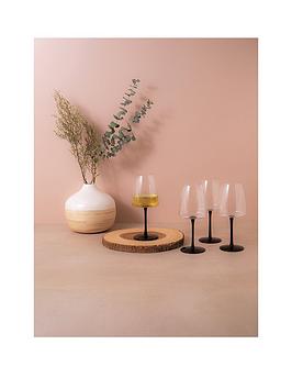 Product photograph of Mikasa Mk Palermo White Wine 4pc from very.co.uk