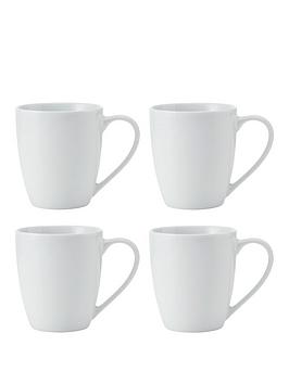 Product photograph of Mikasa Chalk Set Of 4 Mugs from very.co.uk